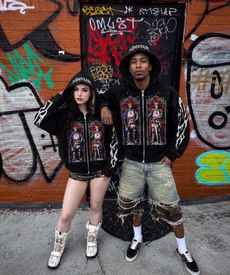 “Twin Souls” Zip Up Hoodie