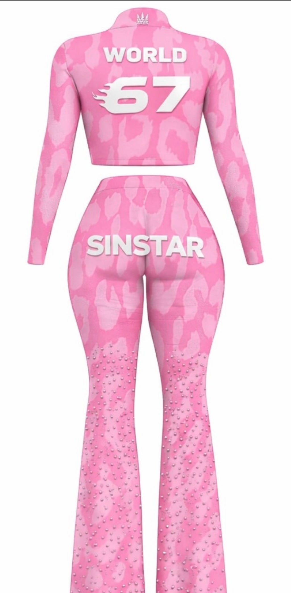 Pink leopard Set