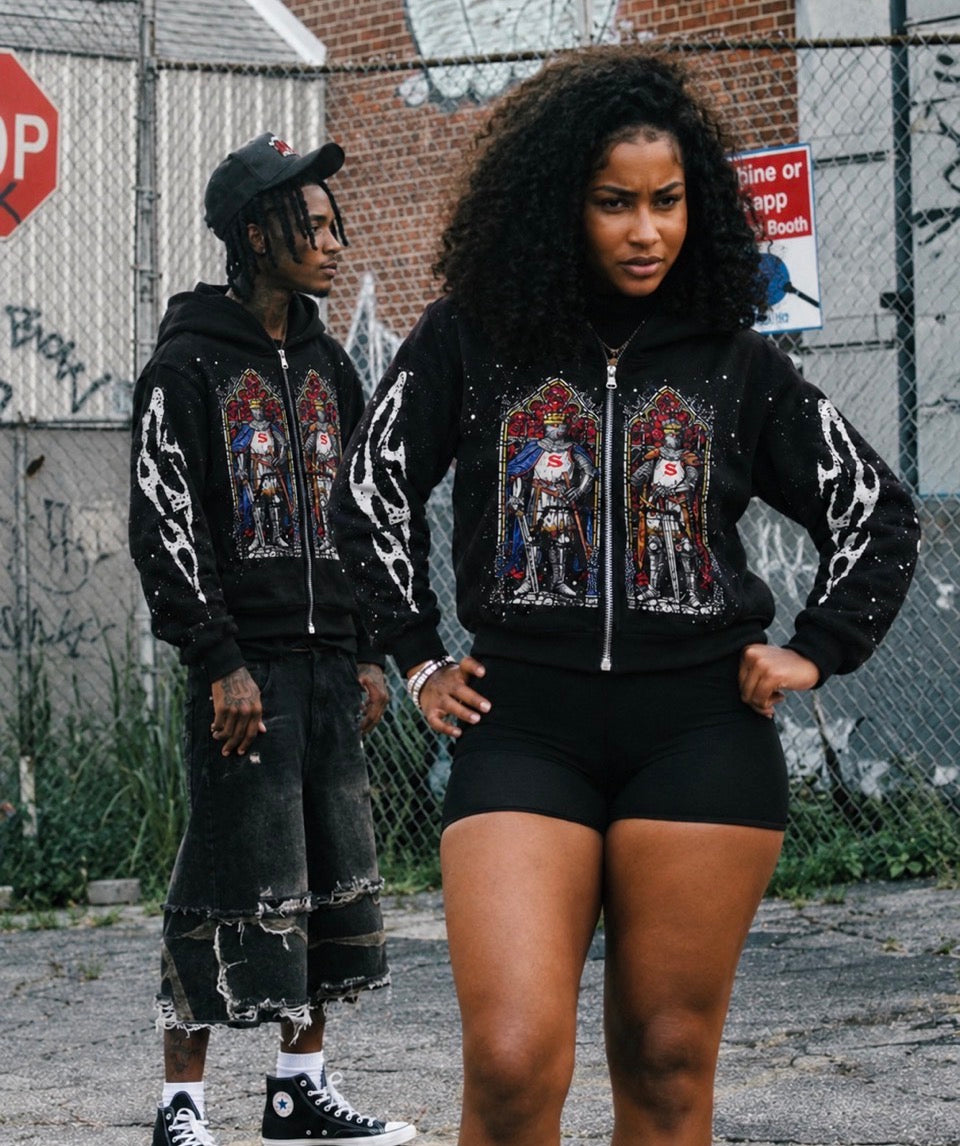 “Twin Souls” Zip Up Hoodie