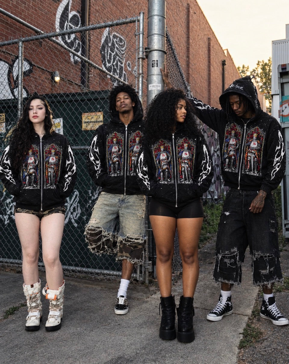 “Twin Souls” Zip Up Hoodie